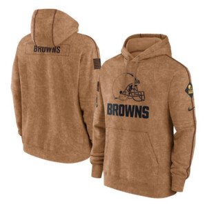 Cleveland Browns Salute To Service Pullover Hoodie