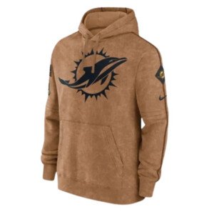 Miami Dolphins Salute To Service Pullover Hoodie