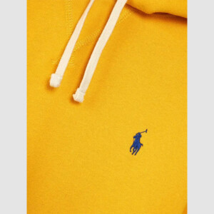 Polo Ralph Lauren Logo Yellow Pullover Hoodie