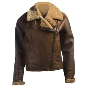 Brown-B3-Shearling-Leather-Jacket