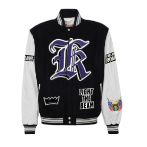 Sacramento Kings Wool & Leather Jacket