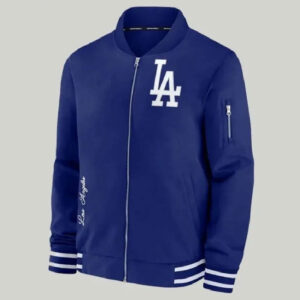 Los Angeles Dodgers Bomber Jacket Blue