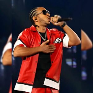 Ludacris iHeartRadio 2024 Red Leather Shirt